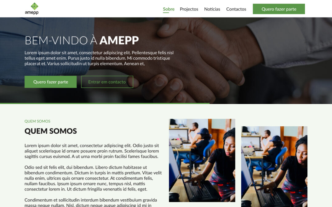 Website da AMEPP